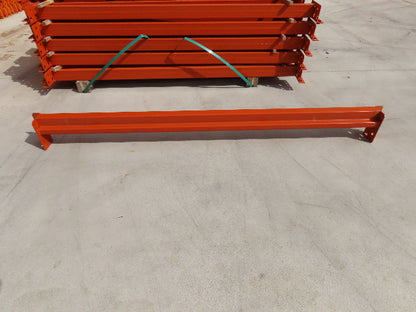 Interlake 60"x 2-3/4" Teardrop Pallet Racking Rack Step Beam Crossmember 4640Lb