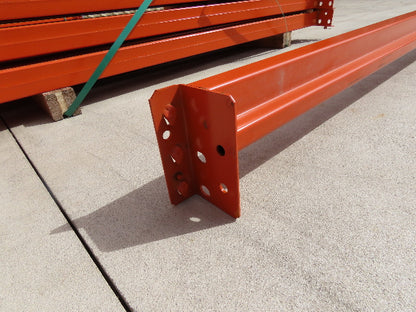 Interlake 60"x 2-3/4" Teardrop Pallet Racking Rack Step Beam Crossmember 4640Lb