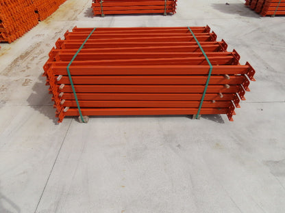 Interlake 60"x 2-3/4" Teardrop Pallet Racking Rack Step Beam Crossmember 4640Lb