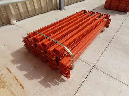 Interlake 72"x 2-3/4" Teardrop Pallet Racking Rack Step Beam Crossmember 3990Lb