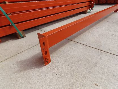Interlake 72"x 2-3/4" Teardrop Pallet Racking Rack Step Beam Crossmember 3990Lb