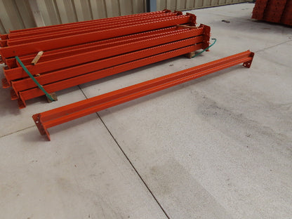 Interlake 72"x 2-3/4" Teardrop Pallet Racking Rack Step Beam Crossmember 3990Lb