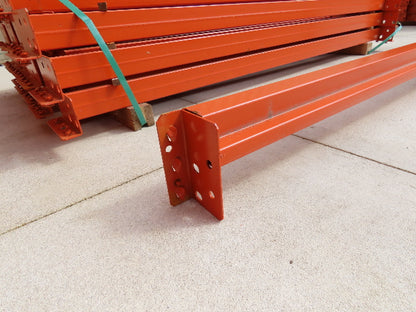 Interlake 72"x 2-3/4" Teardrop Pallet Racking Rack Step Beam Crossmember 3990Lb