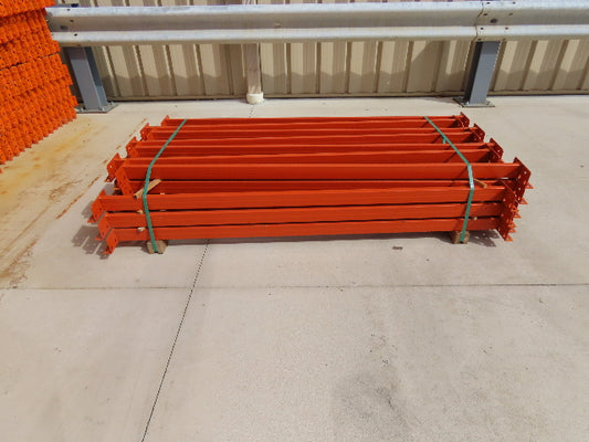 Interlake 72"x 2-3/4" Teardrop Pallet Racking Rack Step Beam Crossmember 3990Lb
