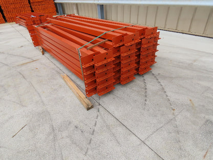 Interlake 84"x 4" Teardrop Pallet Racking Rack Step Beam Crossmember 6010Lb