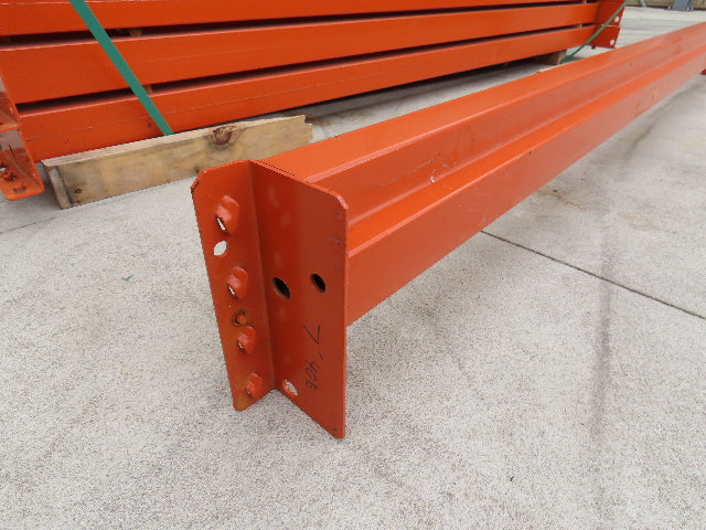 Interlake 84"x 4" Teardrop Pallet Racking Rack Step Beam Crossmember 6010Lb