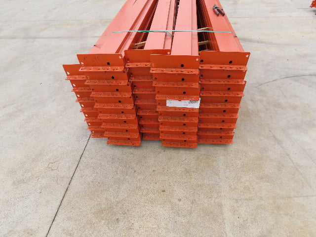 Interlake 108"x 6" Teardrop Pallet Racking Rack Step Beam Crossmember 8040Lb