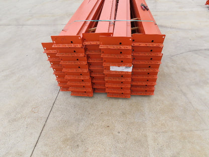 Interlake 108"x 6" Teardrop Pallet Racking Rack Step Beam Crossmember 8040Lb