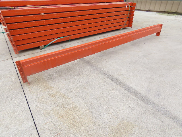 Interlake 108"x 6" Teardrop Pallet Racking Rack Step Beam Crossmember 8040Lb