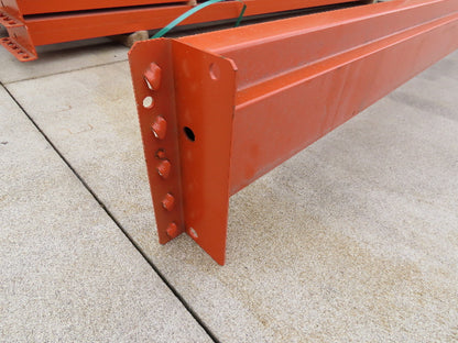 Interlake 108"x 6" Teardrop Pallet Racking Rack Step Beam Crossmember 8040Lb