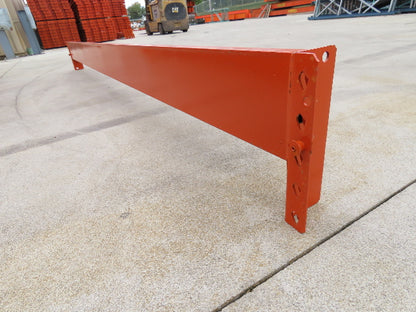 Interlake 108"x 6" Teardrop Pallet Racking Rack Step Beam Crossmember 8040Lb