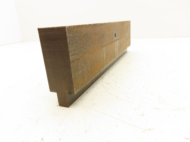 Press Brake Blank Die 12" Long 2-5/8" High 1-1/4" Wide 1/2" Tang