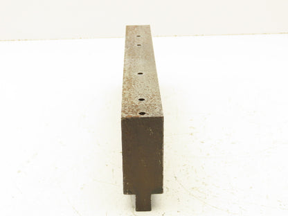 Press Brake Blank Die 12" Long 2-5/8" High 1-1/4" Wide 1/2" Tang