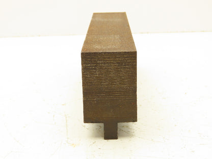 Press Brake Blank Die 11" Long 2-9/16" High 1-7/8" Wide 1/2" Tang