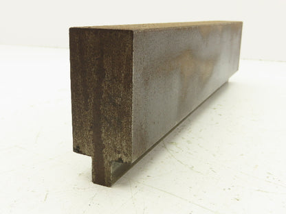 Press Brake Blank Die 13-9/16" Long 2-3/4" High 1-7/16" Wide 1/2" Tang