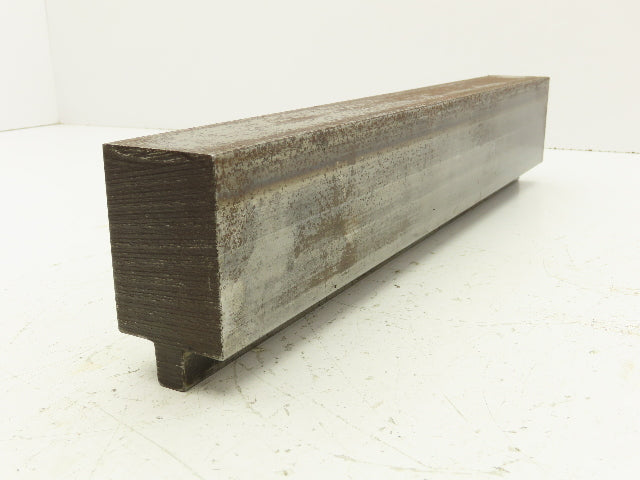 Press Brake Blank Die 16" Long 2-5/8" High 1-1/4" Wide 1/2" Tang