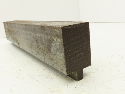 Press Brake Blank Die 16" Long 2-5/8" High 1-1/4" Wide 1/2" Tang
