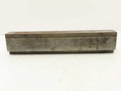 Press Brake Blank Die 16" Long 2-5/8" High 1-1/4" Wide 1/2" Tang
