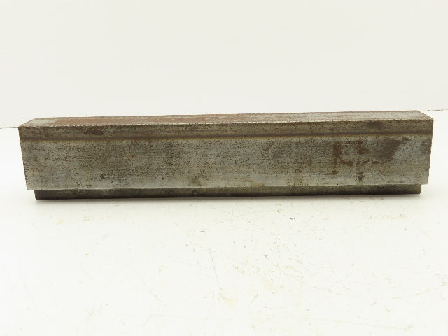 Press Brake Blank Die 16" Long 2-5/8" High 1-1/4" Wide 1/2" Tang