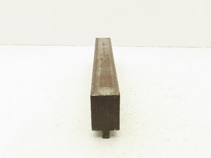 Press Brake Blank Die 16" Long 2-5/8" High 1-1/4" Wide 1/2" Tang