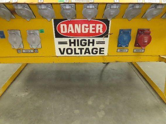 Northwestern II-10026 Jobsite Power Transformer 25kva 440V 100A 1Ph 120V Outlet