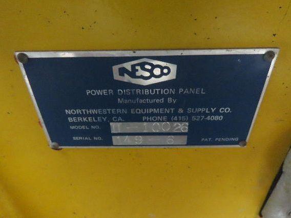 Northwestern II-10026 Jobsite Power Transformer 25kva 440V 100A 1Ph 120V Outlet
