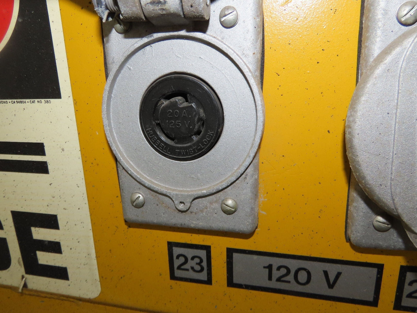 Northwestern II-10026 Jobsite Power Transformer 25kva 440V 100A 1Ph 120V Outlet