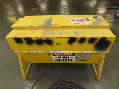 Northwestern II-10026 Jobsite Power Transformer 25kva 440V 100A 1Ph 120V Outlet