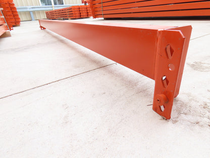 Interlake 96"x 3-1/2" Teardrop Pallet Racking Rack Step Beam Crossmember 4170Lb