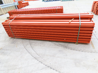 Interlake 108"x 5" Teardrop Pallet Racking Rack Step Beam Crossmember 6150Lb