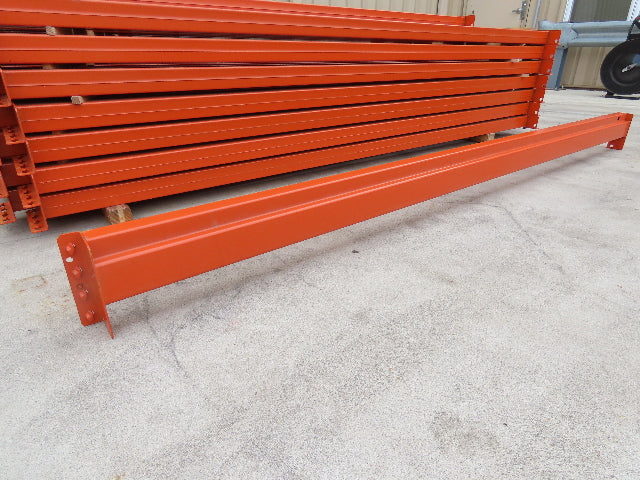 Interlake 108"x 5" Teardrop Pallet Racking Rack Step Beam Crossmember 6150Lb