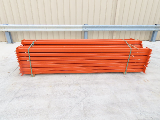 Interlake 108"x 5" Teardrop Pallet Racking Rack Step Beam Crossmember 6150Lb
