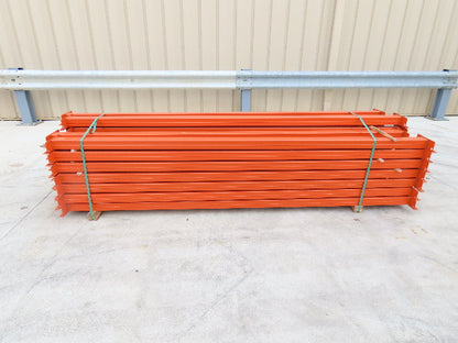Interlake 108"x 5" Teardrop Pallet Racking Rack Step Beam Crossmember 6150Lb