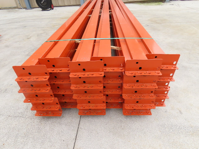 Interlake 14' 168x 5" Teardrop Pallet Racking Rack Step Beam Crossmember 3100Lb