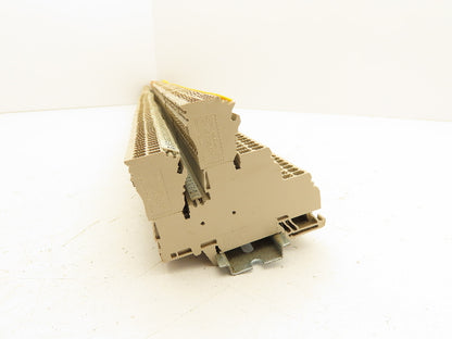 Weidmuller ZDT 2,5/2 Double Tier Terminal Block Cross Connector Lot of 190