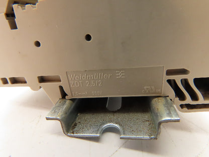 Weidmuller ZDT 2,5/2 Double Tier Terminal Block Cross Connector Lot of 190
