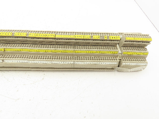 Weidmuller ZDT 2,5/2 Double Tier Terminal Block Cross Connector Lot of 190