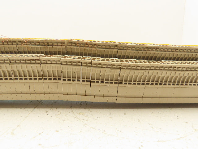 Weidmuller ZDT 2,5/2 Double Tier Terminal Block Cross Connector Lot of 190