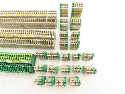 Weidmuller ZTPE 4/2AN/1 Terminal Block Plug In Connectors ZP 4/1AN Lot of 92