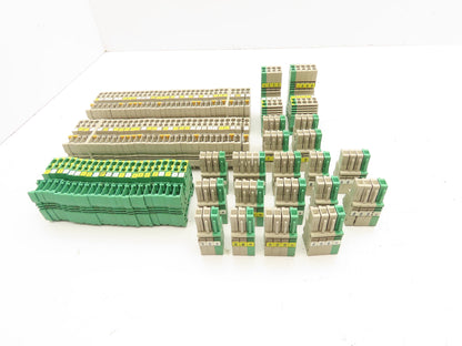 Weidmuller ZTPE 4/2AN/1 Terminal Block Plug In Connectors ZP 4/1AN Lot of 92