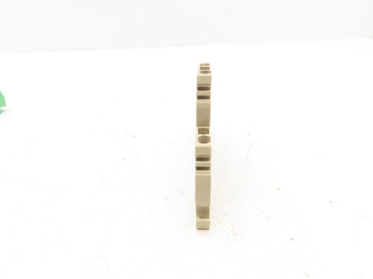 Weidmuller ZDT 2,5/2 PE Double Tier Terminal Block Cross Connector Lot of 18