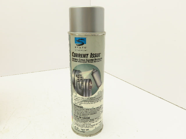 State Current Issue Natural Citrus Cleaner/Degreaser Aerosol Can Lot of 11