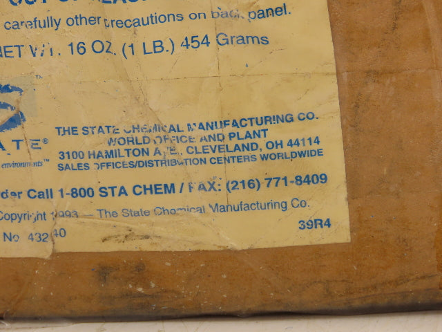 State 39R4 Cutting, Lubricating and Cooling Fluid Aerosol Can Lot of 12