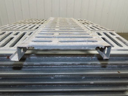 Interlake 9"x 30" Galvanized Steel Slotted Pallet Racking Deck 34"D Rack 100pcs