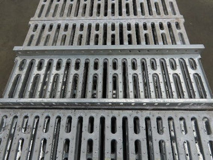 Interlake 9"x 30" Galvanized Steel Slotted Pallet Racking Deck 34"D Rack 100pcs