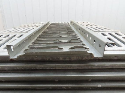 Interlake 9"x 30" Galvanized Steel Slotted Pallet Racking Deck 34"D Rack 100pcs