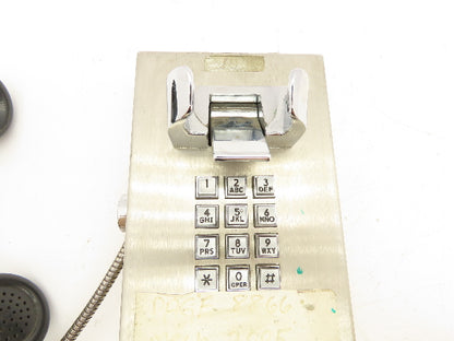 Ceeco SSW-321-F Stainless Steel Wall Mount Standard Telephone