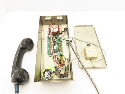 Ceeco SSW-321-F Stainless Steel Wall Mount Standard Telephone