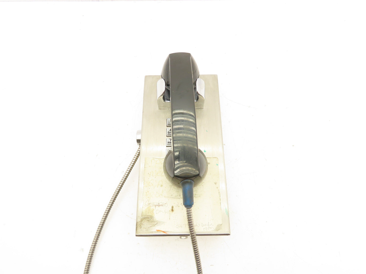 Ceeco SSW-321-F Stainless Steel Wall Mount Standard Telephone