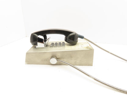 Ceeco SSW-321-F Stainless Steel Wall Mount Standard Telephone